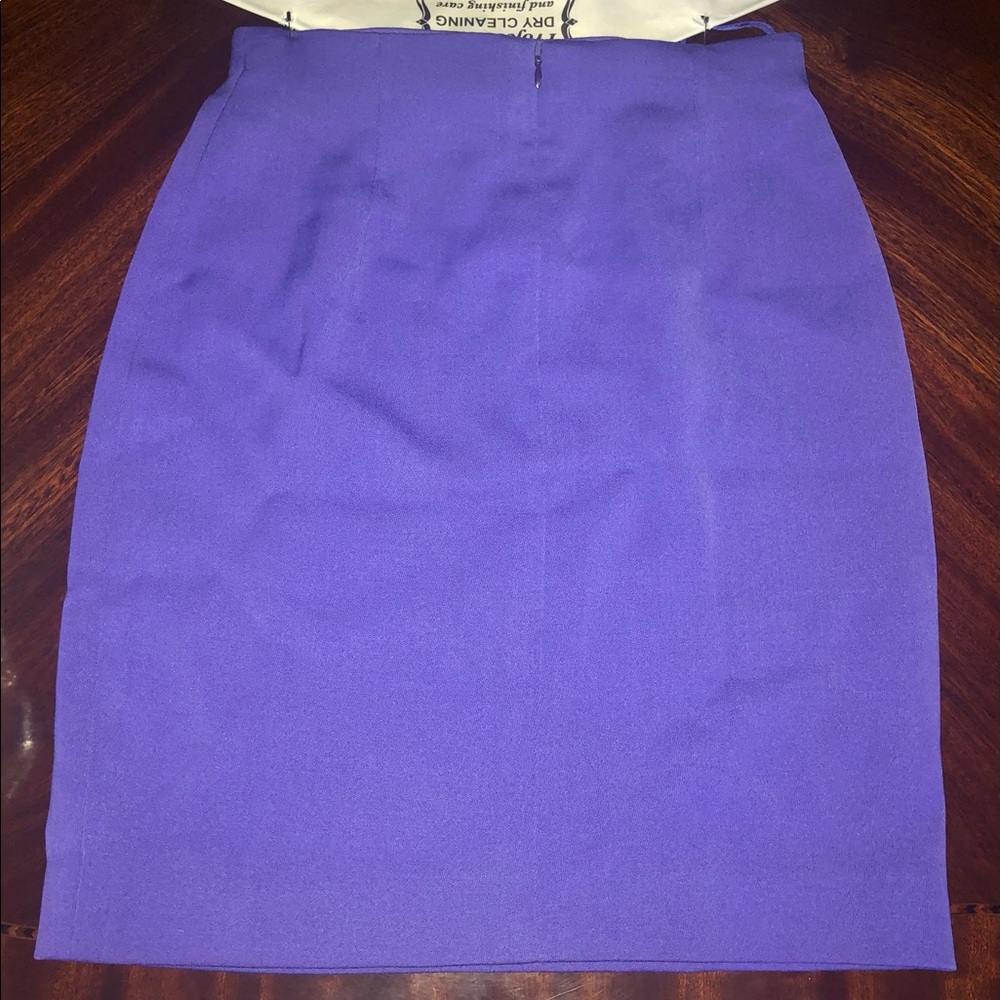 Ralph Lauren Purple Pencil Skirt